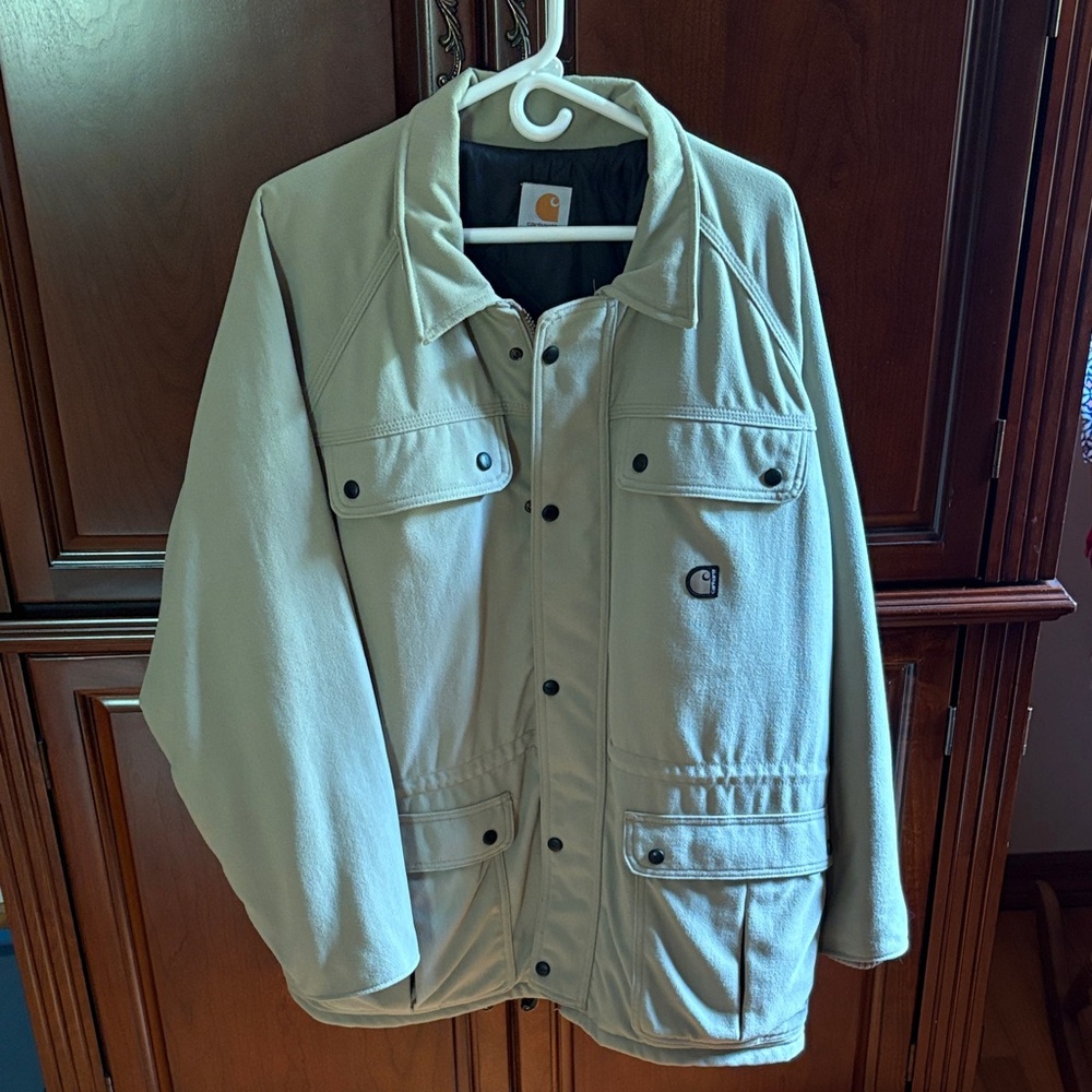 Carhartt Men's Beige Field Jacket